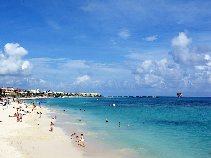 Playa del Carmen.  