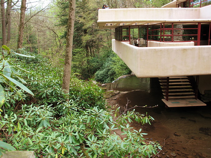 Frank Lloyd Wright's Fallingwater House • Ohiopyle, Pennsylvania